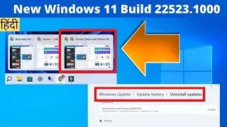 New Windows 11 Insider Preview Build 22523.1000 With New Settings moved from Old Control Panel