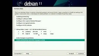 Debian 11 Linux Install (GUI) in a KVM Virtual Machine