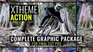 XTheme Action Complete Graphic Package for Final Cut Pro FCPX