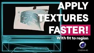 Apply Textures Faster in C4D