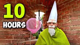 Tiny Green Wizard 10 hours | The Green Wizard Gnome At The Mall /  green wizard mall 10 hours