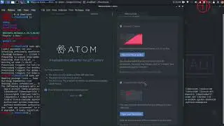 How To install Atom Code Editor Kali Linux 2020.3