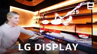 LG Displays transparent OLED screens and bendable TV at CES 2021