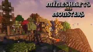 Mineshafts and Monsters 1.16.5 на сервере - стрим 27 запись