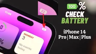 iPhone 14/Plus/Pro Max: How To Show Battery Percentage % [Turn On]