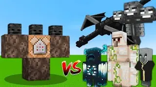 Wither Storm vs Minecraft 2024! Wither Storm vs ALL Minecraft Dimensions!