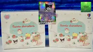 Sanrio Characters Trading Cards Blind Bag Pack Opening