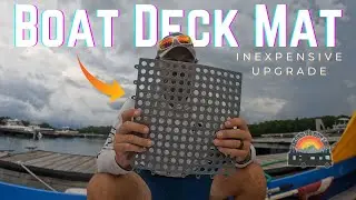 Awesome Boat Upgrade | Boat Deck Mat