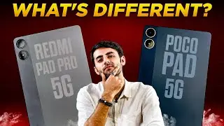 Redmi Pad Pro 5G vs Poco Pad 5G: Don’t believe what you see! 🤫