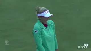 LPGA Golfer Brooke Henderson in Regina to promote the Canadian Open