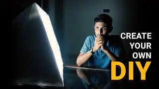 How To Make A DIY SOFTBOX: YouTube Video Light