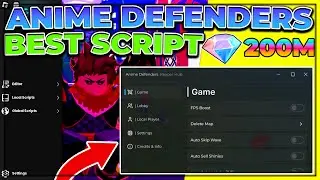 [UPD] Anime Defenders Script Mobile | AutoFarm | Auto Upgrade Units |  *Pastebin 2024*