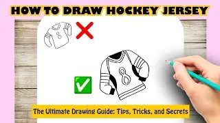 How to draw HOCKEY JERSEY Easy for kids