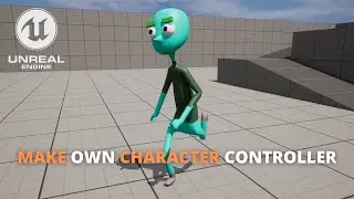 How To Make A Character Controller In Unreal Engine 5 For Beginners!