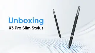 Unboxing the new X3 Pro Slim Stylus : Light, Slim, Comfortable to Grip