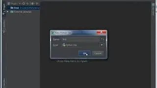HOWTO: Create a New Project and File in PyCharm
