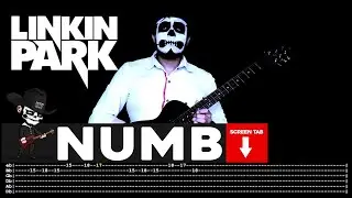 【LINKIN PARK】[ Numb ] cover by Masuka | LESSON | GUITAR TAB