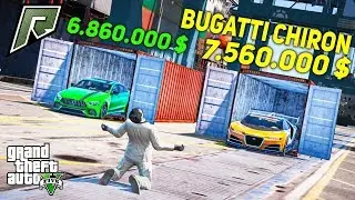 ВЫБИЛ BUGATTI CHIRON ЗА 7.560.000 $ ! БИТВА ЗА КОНТЕЙНЕРЫ В GTA 5 ONLINE НА СЕРВЕРЕ РАДМИР РП!