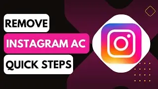 How To Remove Instagram Account !