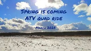 Spring is coming | CFORCE ATV quad ride | Lithuania | March 2023 @mpictures1443