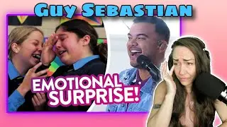 This brought me to tears! | Guy Sebastian's EMOTIONAL School Choir SURPRISE! Reaction