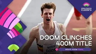 Doom upsets Warholm in the men's 400m final  | World Indoor Championships Glasgow 24