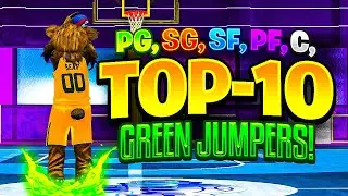 SHOCKING TOP 10 BIGGEST GREEN WINDOW JUMPSHOTS NBA 2K24 BOTH GEN! BEST JUMPSHOT NBA2K24