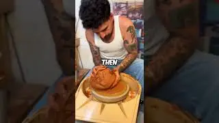 Man Makes Clay Pots But It Breaks