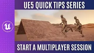 UE5 Zero to Hero Quick Tips: How to Launch a MULTIPLAYER Session in Your Game