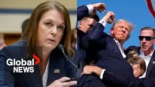 Trump shooting: Secret Service chief Cheatle testifies before Congress | FULL