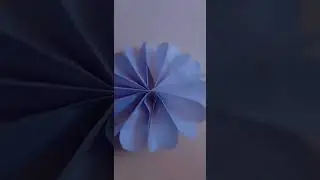 How to make a simple flower with computer sheet#crafting with paper#short #tik tok #crafts 😊