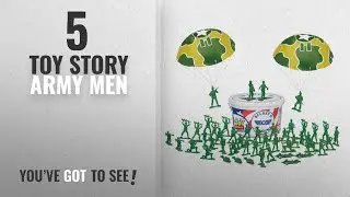 Top 10 Toy Story Army Men [2018]: Toy Story Bucket o Soldiers