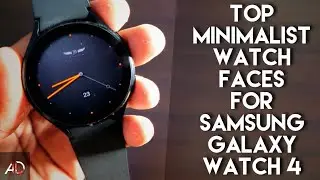 Top Minimalist Watch Faces to Install on Samsung Galaxy Watch 4 - Part 1