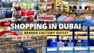 Brands Factory Outlet Dubai - UAE!! CLEARANCE SALE | Shopping in Dubai 4K