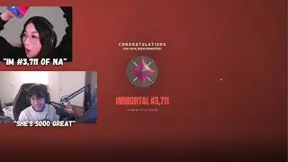 SEN TenZ Watches Kyedae Get IMMORTAL RANKED 