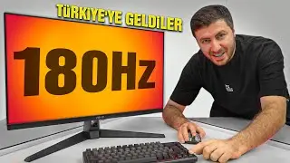 TÜRKİYE'YE GELDİLER | YENİ ASUS TUF 180Hz Monitör KUTU AÇILIŞI ve İNCELEMESİ