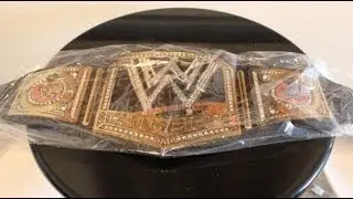 2013 WWE Championship Title Belt Unboxing