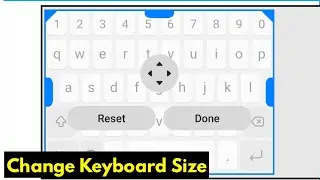 How To Change Samsung Phone Keyboard Size - Change To Default