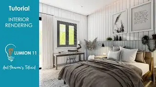 REALISTIC INTERIOR RENDERING TUTORIAL IN LUMION 11.5