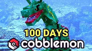 I Spent 100 Days In Minecraft Cobblemon.. Here's What Happened