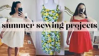 my summer sewing projects | retro & cottagecore dresses | Dana DeStefano