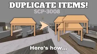 HOW TO DUPLICATE ITEMS? | Roblox SCP 3008