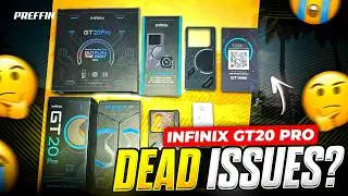 🤬INFINIX GT 20 PRO DEAD AFTER 1 WEEK | FAKE 120FPS? | INFINIX GT 20 PRO BGMI TEST in 2024