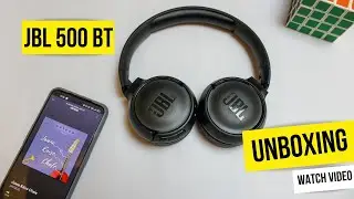 JBL Tune 500 BT Wireless Headphones : Unboxing & Review | Tech Dynmx