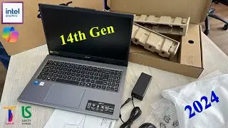 Acer Aspire 15 A15-51P Core 5 120U 14th Gen Unboxing 2024 | 16GB Ram 512GB NVMe SSD 15.6 FHD