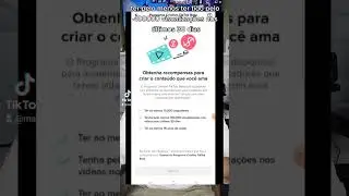 Monetização no TikTok chegou #monetização #tiktok #comomonetizar