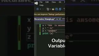 Output Variables in Python 