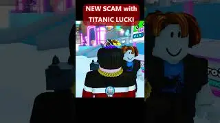 This Guy Tries New Scam With Titanic Lucki in Pet Simulator cause you will.. #petsimx #shorts