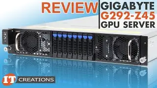 8x GPU, 2U Gigabyte G292-Z45 Server REVIEW | IT Creations