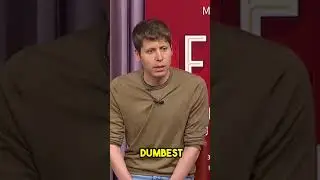 Sam Altman: GPT-4 is the dumbest model any of you will ever have to use again... by a lot